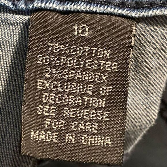 Jeans by Bacinni￼ STARZ Down the legs size 10￼ - Picture 4 of 4